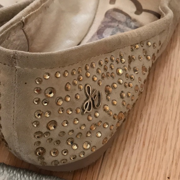 ⚡️FLASH SALE!✨ Sam Edelman Blair Embellished Spiked Ballet Flat 6 - Picture 10 of 15